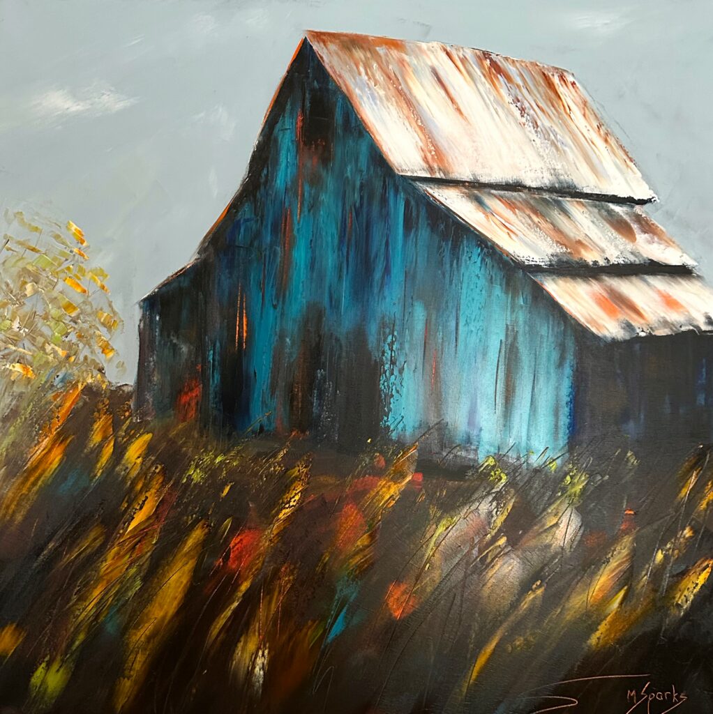 1910 Blue Ridge Valley Farm 36x36