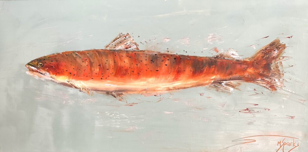 1970 Up Stream 24x48