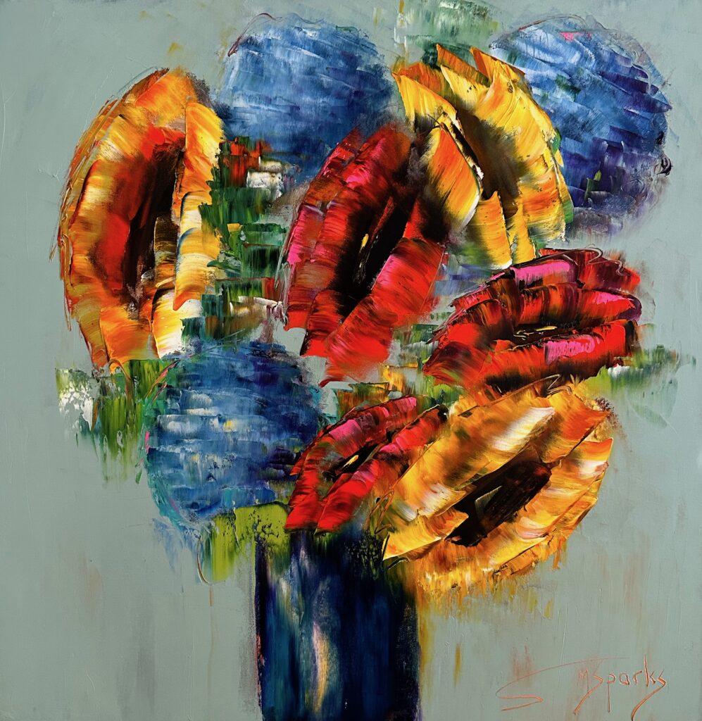 2004 Explosion of Joy 30x30